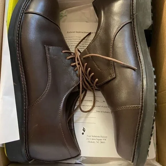 Apex new in box men’s size 12 capped toe oxford dress shoes, new in origial box