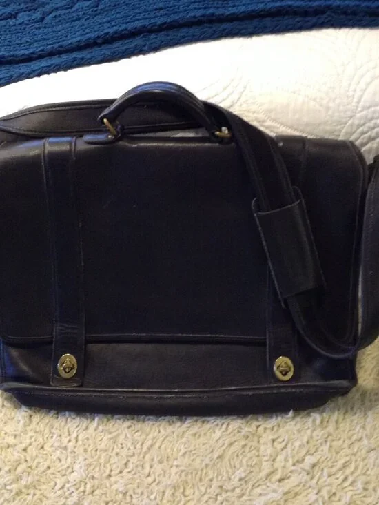 VTG 90 Coach Lexington Essex Metropolitan Briefcase K4C-5274, Professional Chic