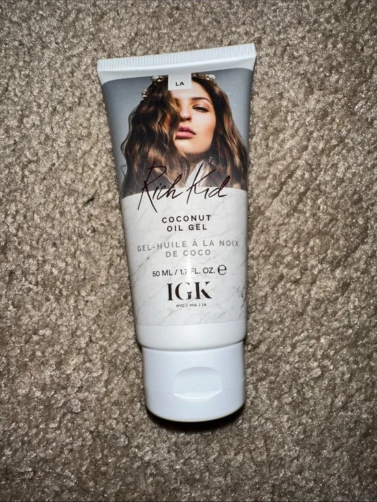 IGK Rich Kid Coconut Oil Gel - White