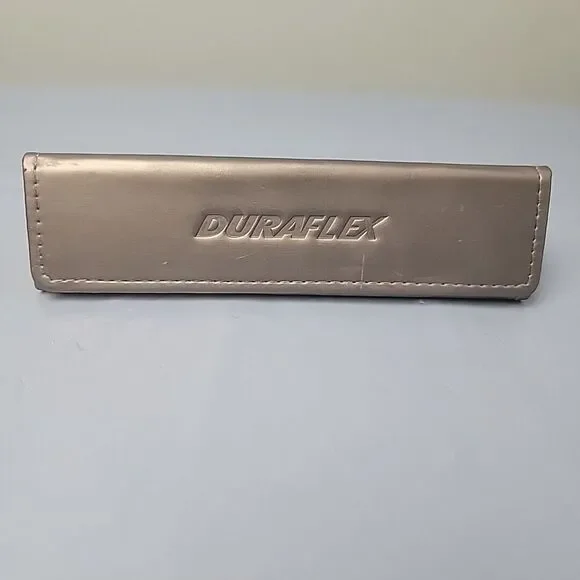 Duraflex‎ Triangle Eyeglass Case Magnetic Close Gray
