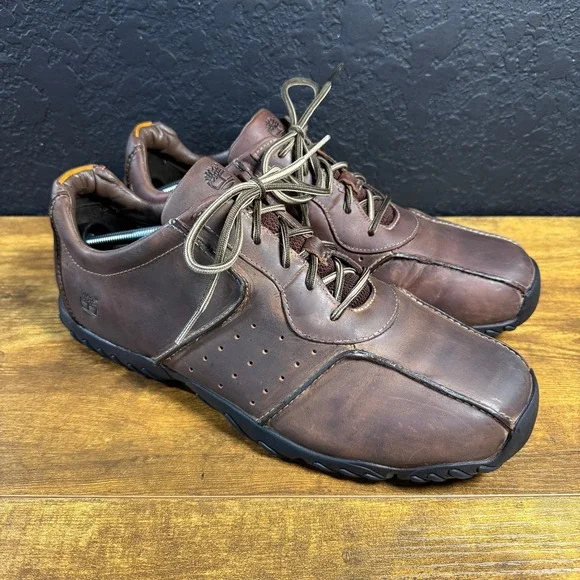 Timberland 56501 Brown Leather Oxford Shoes Mens 13M