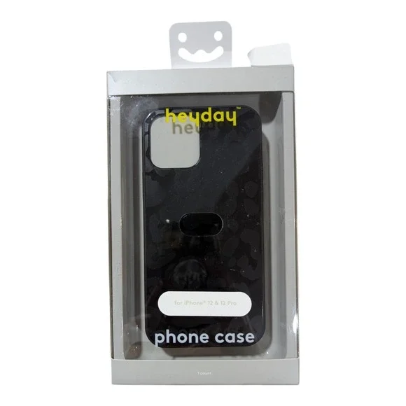 L2.‎ Heyday Phone Case for Apple iPhone 12 & 12 Pro - Black/Cheetah