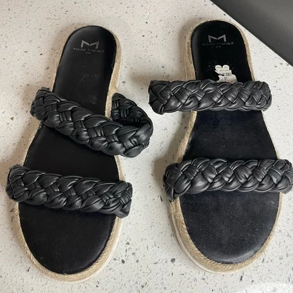 Marc Fisher Jamie Espadrille Slide Sandals​​