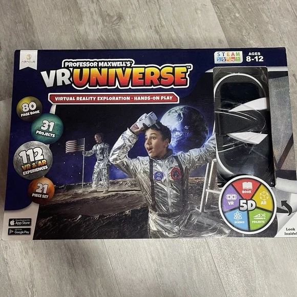 Professor Maxwell's VR Universe Open Box‎ But New
