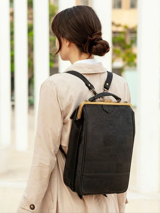 Bobobark Laflore Paris 3 in 1 Backpack Briefcase Bag, Laptop bag NWT