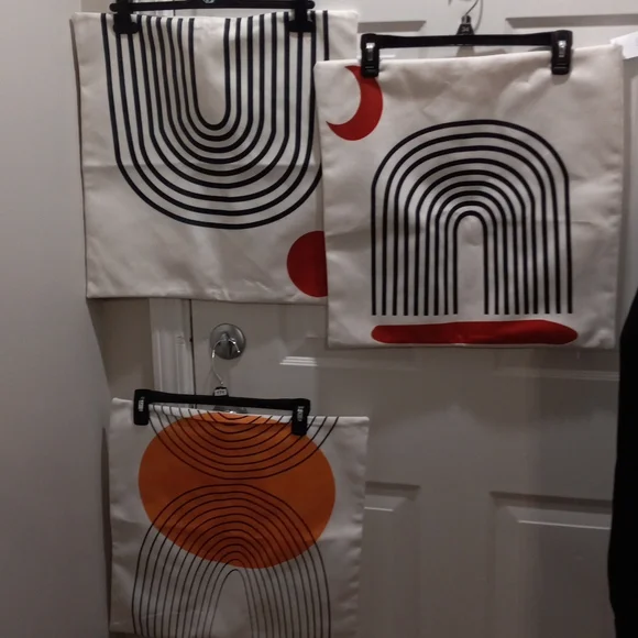 3 Pillow Covers  17.5