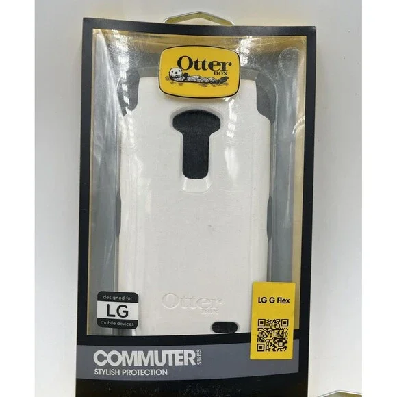 NEW Otterbox LG G Flex White Commuter Series Case Smart Phone Protection cover