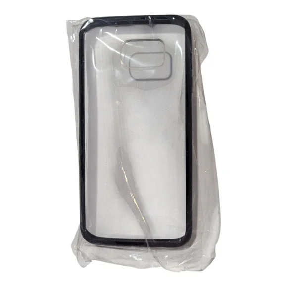 H6. i-Blason Case For Samsung Galaxy S7‎ Edge - Clear/Black