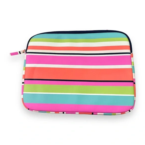 Studio C striped laptop sleeve
