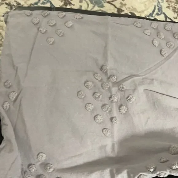 Urban Outfitters Tufted Geo Pillow Case