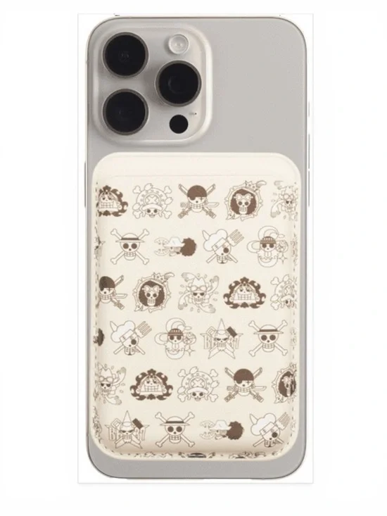 One Piece MagSafe Wallet Jolly Roger All Over Print CultureFly Magnetic Phone