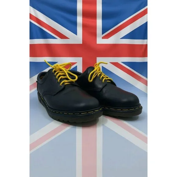 Dr. Marten's Leather Shoes Men's Size 11UK NOT US SIZING Made In England 8053/59