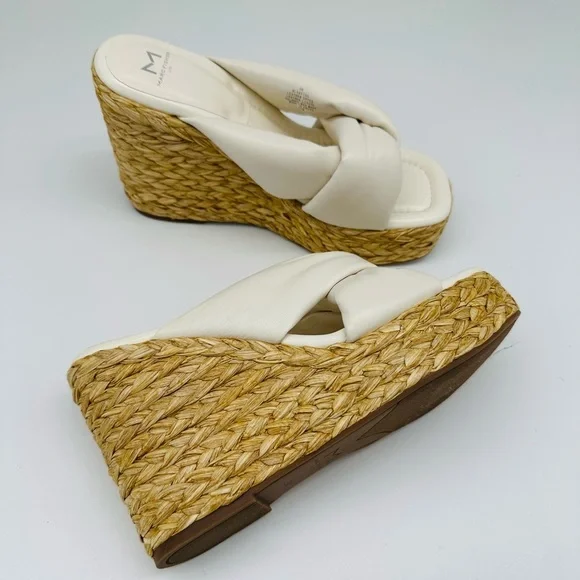 Marc Fisher Women's Shoes Marc Fisher Navina Espadrille Wedge Sandal Leather