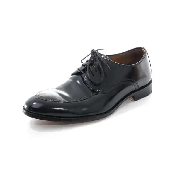 Johnston Murphy Bradford Apron Toe Oxfords Shoes Lace Up Mens Sz 10.5 D