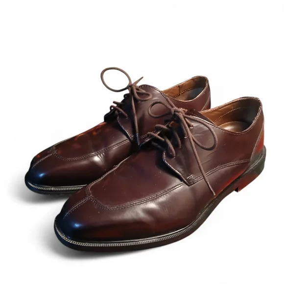 Rockport Men's Size 9 Classic Brown Leather Shoes