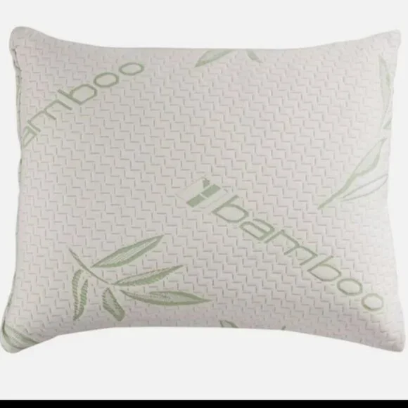 Bamboo‎ Shredded Memory Foam Pillow Hypoallergenic Washable Cover King Queen
