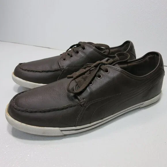 Puma Leather Comfort Casual Comfort Sports Tennis Shoes Men's Footwear Size 10