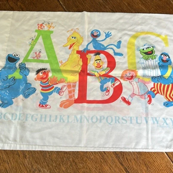 Vintage Sesame Street Pillowcase