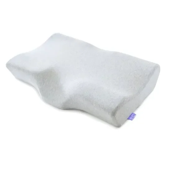 Cushion Lab Neck Relief Ergonomic Cervical Pillow, Grey, NWT display item