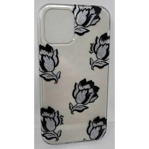 Coach Protective Case for Apple iPhone 12 / iPhone 12 Pro - Desert Tulip Black
