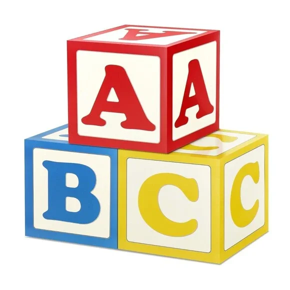 ABC Alphabet Party Decoration Boxes