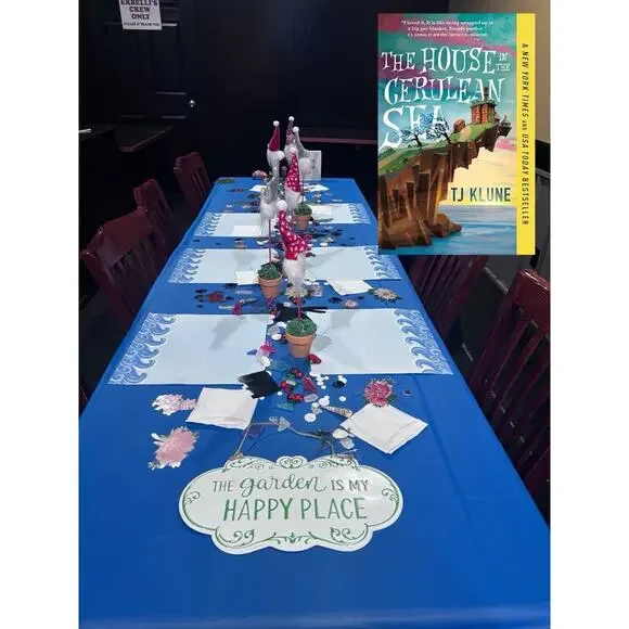 House In The Cerulean Sea Party Or Book Club Decoration Kit (Book Included) B11