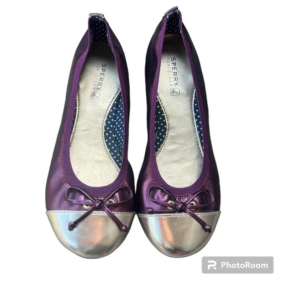 Sperry Elise cap toe flats 4