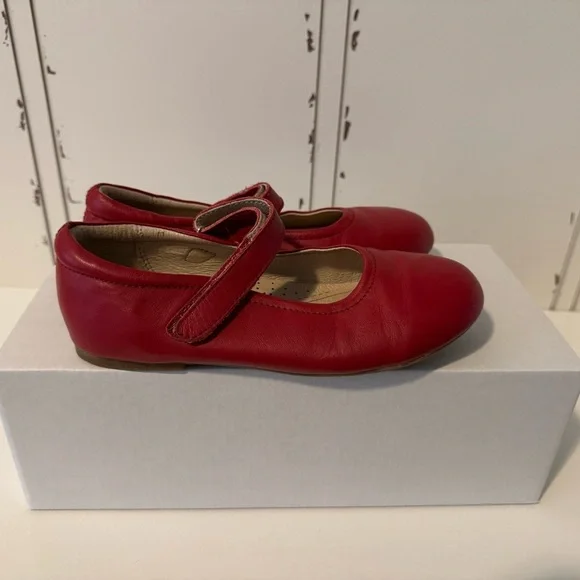 Old Soles Red Mary Jane Kids Shoes