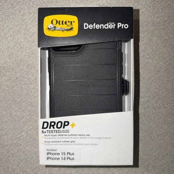 OtterBox Defender Pro Series Case with Holster‎ iPhone 15/14 Plus New