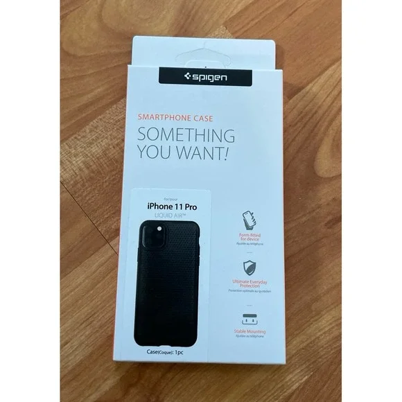 Spigen‎ I Phone 11 Pro Black Cell Phone Cover