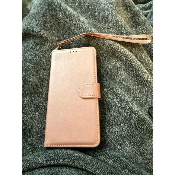 Pink wallet, iPhone case for 13 Pro Max