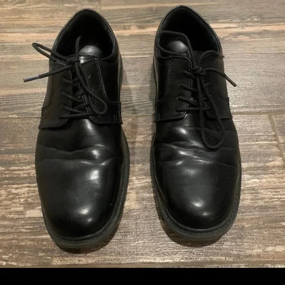 Stacy Adams Boy’s Austin Black Oxford Lace Up Dress Shoe Size 7 M
