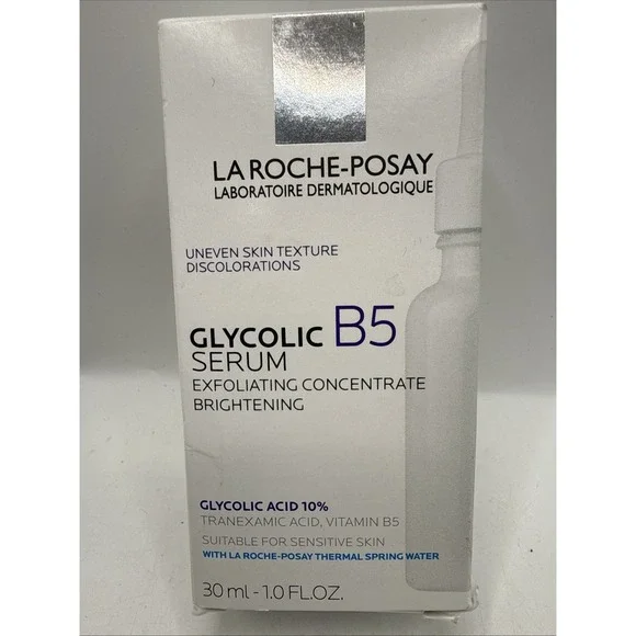 La Roche-Posay Uneven Skin Glycolic B5 Serum Brightening 1oz EXP4/2027+ B99-93