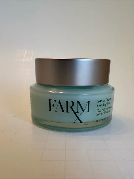 FARM × Super Greens Cooling Gel — Green
