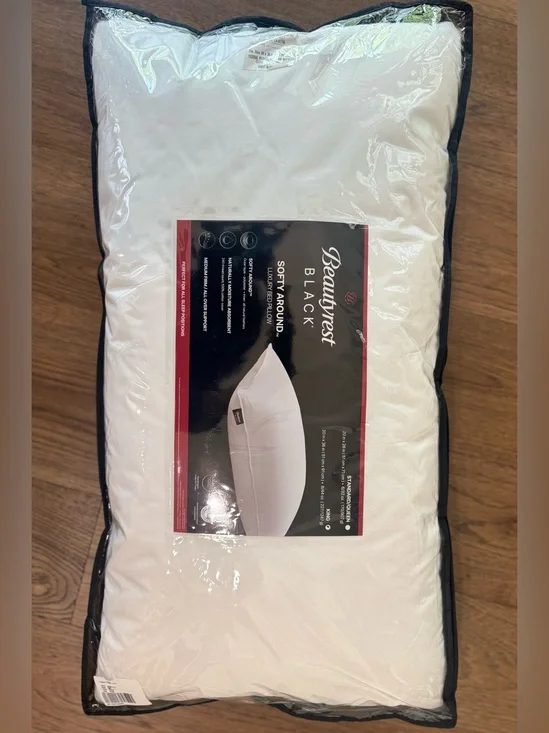 🎉LAST PIECE🎉 BEAUTY REST BLACK Luxurious Down And Feather‎ Blend Pillow