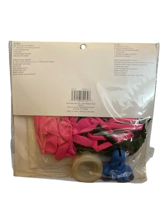 Flamingo shaped ballon kit
