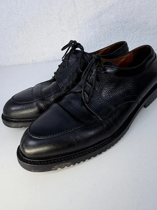 Cole Haan Black Leather Oxford Dress Shoes Mens 11 Classic Lace Up