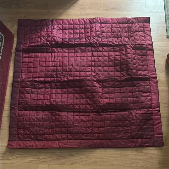 Large Burgundy Pillow Sham