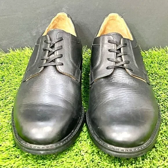 Johnston & Murphy Pattinson XC4 Waterproof Black Plain Toe Oxfords. Size 10.5M