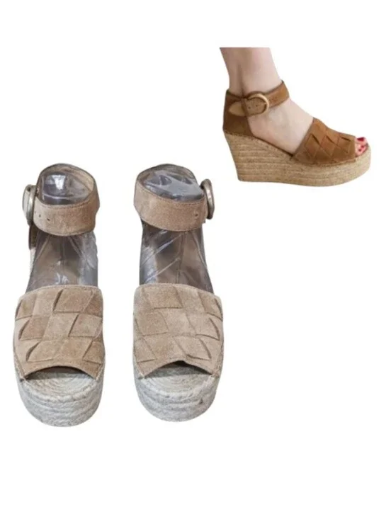 Marc Fisher LTD Adalla Suede Espadrille Wedge