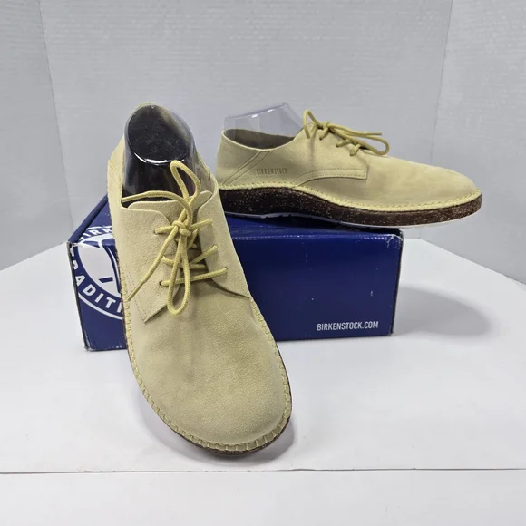 Birkenstock Gary Unisex Popcorn Suede Oxford Style Shoe Size EU 42 narrow M9 W11