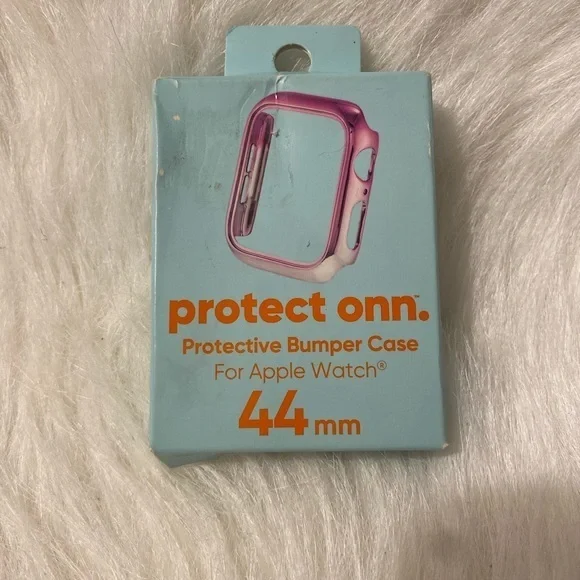 Protect Onn. Apple Watch 44mm Protective Bumper‎ Case Pink Ombre