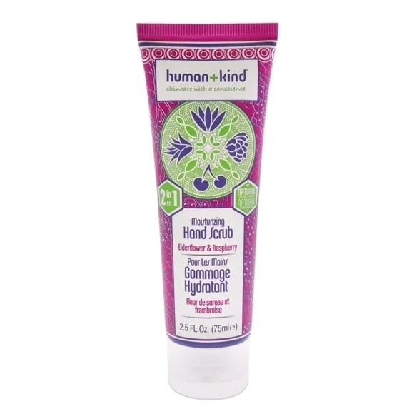 human‎ + kind Moisturizing Elderflower and Raspberry Hand Scrub