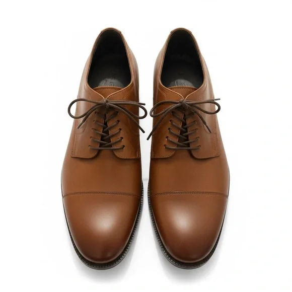 Cole Haan Tan‎ Leather Oxfords
