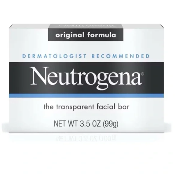 Neutrogena Facial Bar, Original Formula, 3.5 oz (Pack of 3)