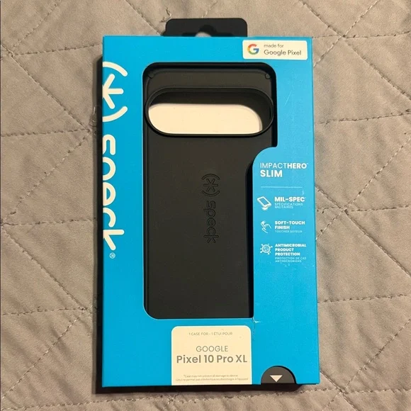 Speck ImpactHero Slim Black Case for Google Pixel 10 Pro XL