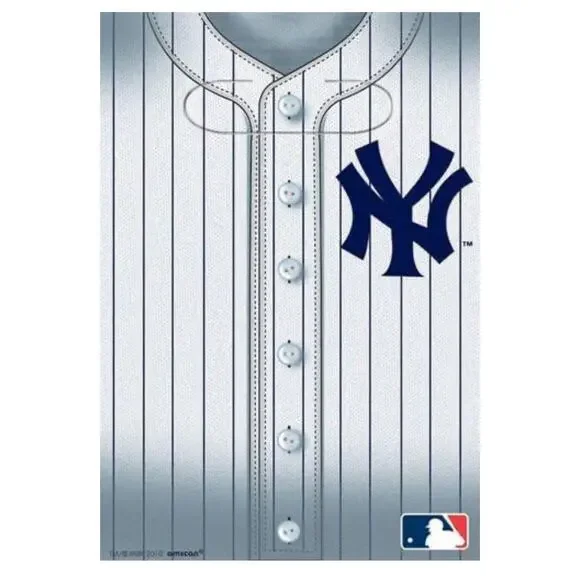 New York Yankees MLB Pro Baseball Sports Banquet Party Favor Sacks Loot Bags