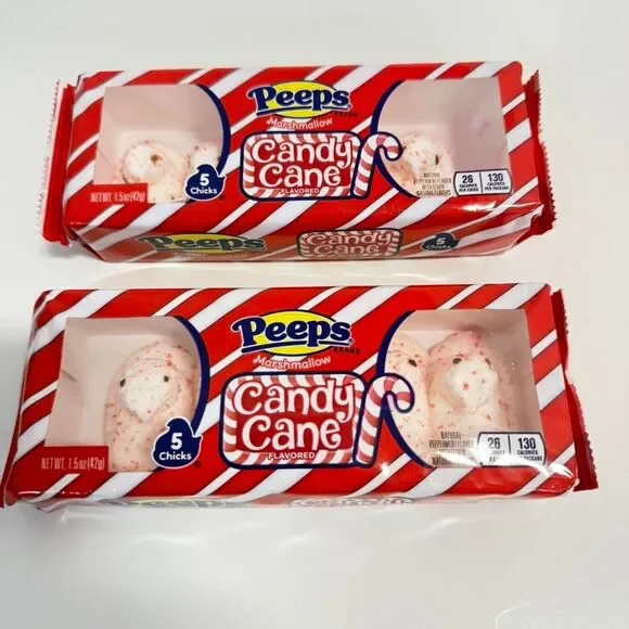 Bundle of Peeps Marshmallow Candy Cane Candy