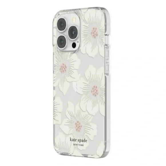 ♠️SALE KATE SPADE FLORAL CRYSTAL PHONE CASE