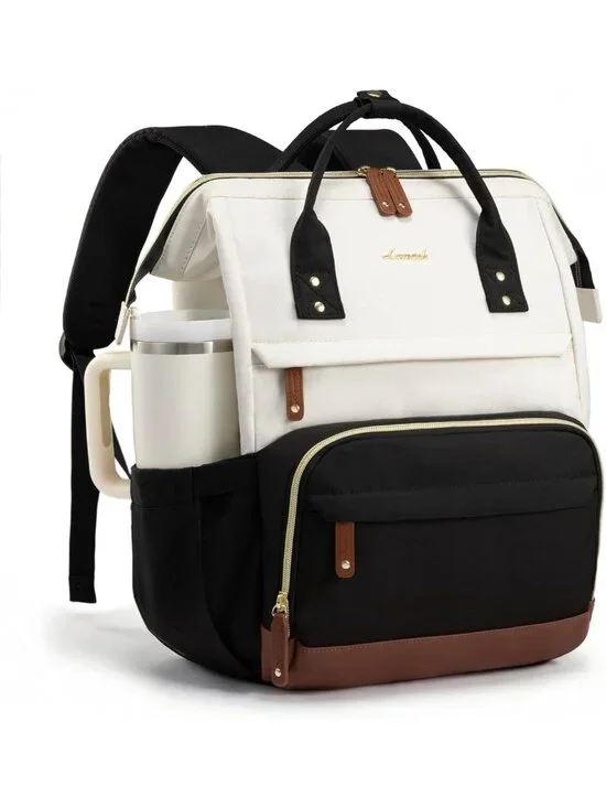 Stylish Waterproof Laptop Backpack for Women, 15.6